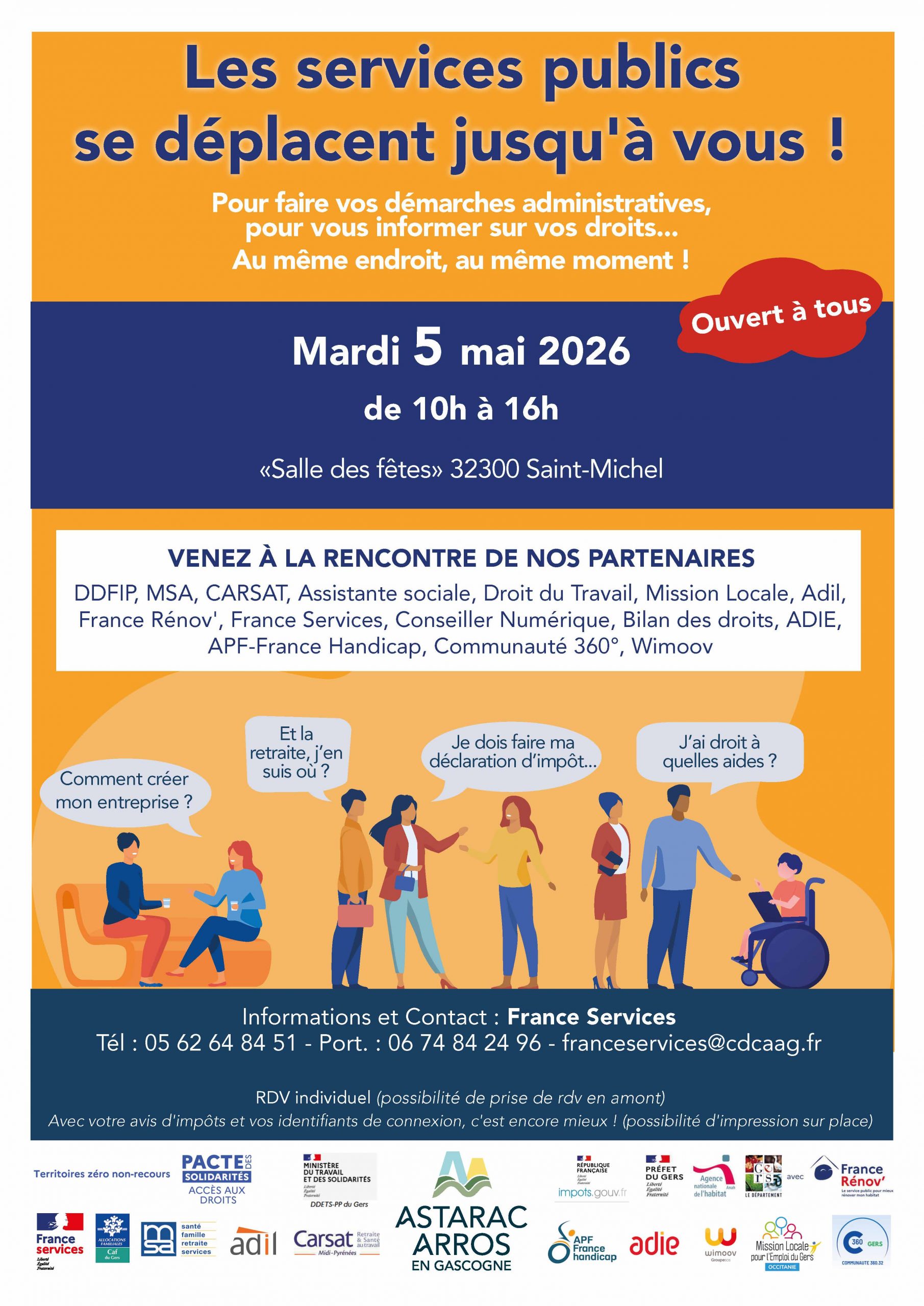 Journée des droits Saint Michel le 5/05/2026