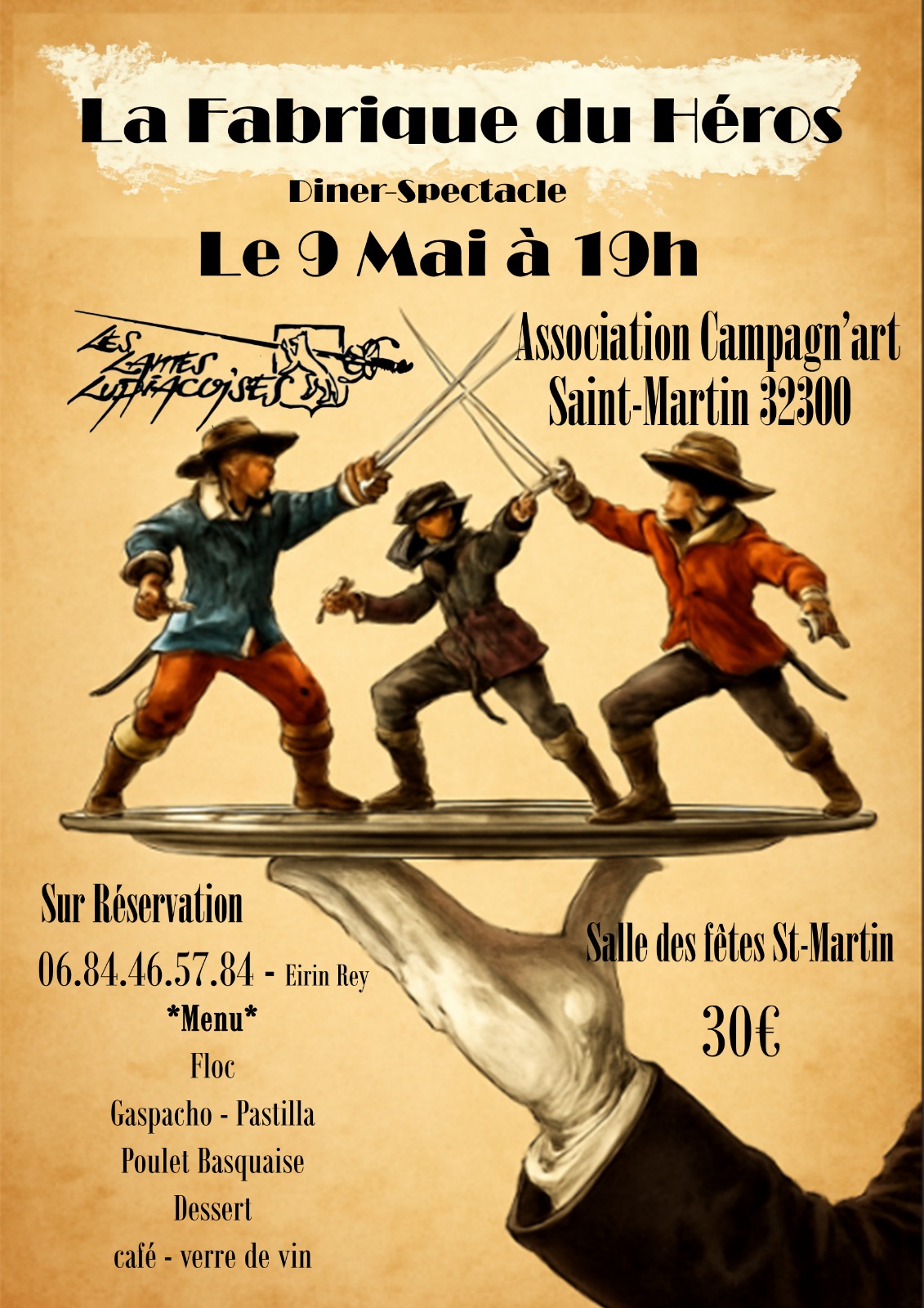 Spectacle des lames lupiacoises à St Martin 9/05/2026